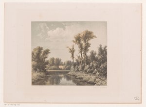 Landscape with River by Jacob Jan van der Maaten