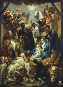 Adoration of the Kings by Jacob Jordaens