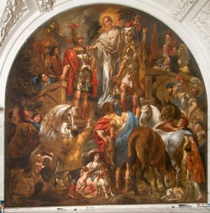Peace Between the Romans and the Batavians by Jacob Jordaens