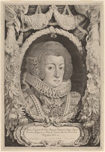 Maria Anna of Spain by Jacob Louis after Pieter Claesz Soutman