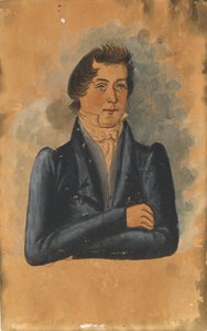 Portrait of a Man by Jacob Maentel