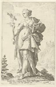 Faith (Fides) by Jacob Matham (attributed to)