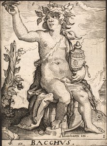 Bacchus by Jacob Matham