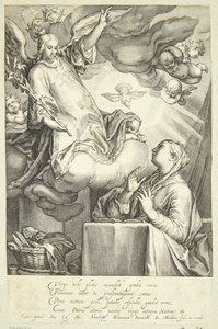 The Annunciation by Jacob Matham