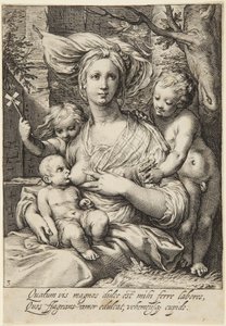 Charity by Jacob Matham