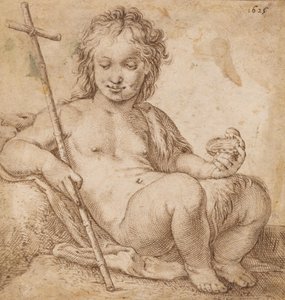 The Young John the Baptist by Jacob Matham