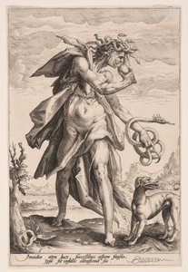 Envy, plate 5 from The Vices by Jacob Matham