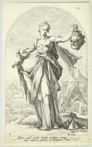 Judith by Jacob Matham