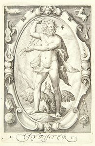 Jupiter by Jacob Matham