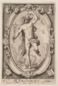 Mercury, from The Seven Planets by Jacob Matham