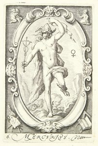 Mercury by Jacob Matham
