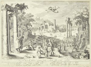 Mercury and Herse by Jacob Matham