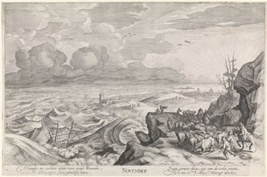 November (The Twelve Months) by Jacob Matham