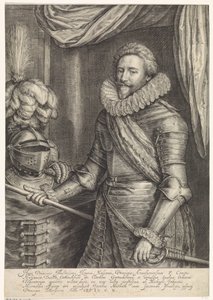 Portrait of Frederick Henry, Prince of Orange-Nassau by Jacob Matham