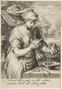 Temperance by Jacob Matham