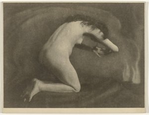 Kneeling Female Nude by Jacob Merkelbach