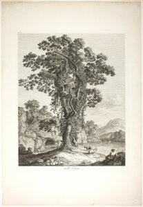 Near la Cava, from Suite de IV Vues Dessinées Dans le Royaume de Naples by Jacob Philipp Hackert