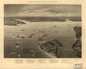Fortress Monroe, Va. and Its Vicinity by Jacob Wells