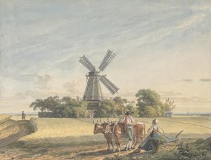 Landscape by Jacob Wilhelm Mechau