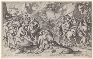 Conversion of Paul by Jacob de Gheyn (II) (attributed to workshop of)