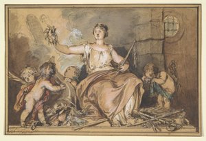 Allegory of War and Peace by Jacob de Wit