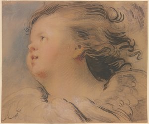 Angel Head to the Left by Jacob de Wit