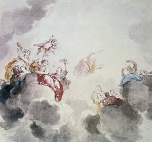 Heavenly Scene by Jacob de Wit