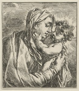 Mary with the Child by Jacob de Wit