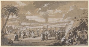 Moses Chooses the 70 Elders by Jacob de Wit