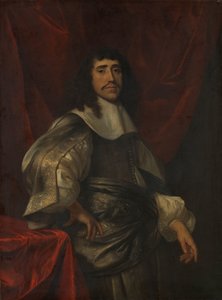 Portrait of a Man, Thought to be Christoffel van Gangelt, Second Husband of Lucretia Boudaen by Jacob van Loo (attributed to)