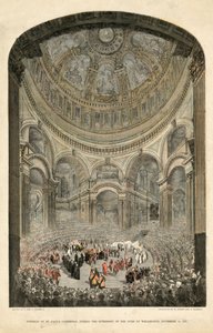 Internment of Duke of Wellington by Jacob van der Heyden