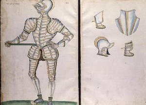 Suit of Armour for the Duke of Bedford, c.1589 by Jacobe Halder