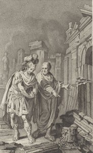 Scipio Aemilianus Before the Ruins of Carthage in the Company of Polybius