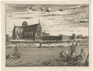 Saint Bernard Abbey by Jacobus Harrewijn