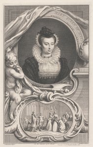 Mary Queen of Scots by Jacobus Houbraken