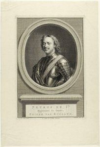 Peter I of Russia by Jacobus Houbraken
