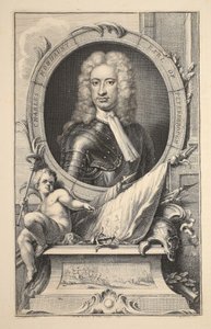 Portrait of Charles Mordaunt, Earl of Peterborough, illustration from 
