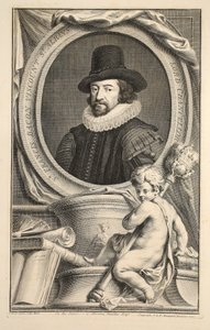 Portrait of Francis Bacon, Viscount of St Albans, Illustration from 
