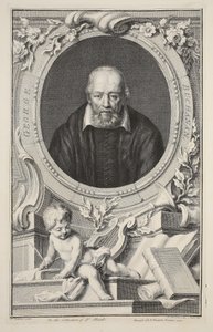 Portrait of George Buchanan, after Frans Pourbus, illustration from 