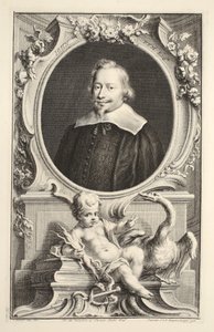 Portrait of John Pym, illustration from 