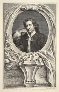 Portrait of Thomas Otway, illustration from 