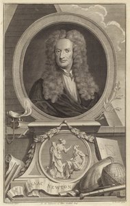 Sir Isaac Newton, English Physicist, Mathematician and Astronomer by Jacobus Houbraken