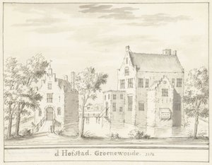 The Castle Groenewoude near Woudenberg, in 1382 by Jacobus Stellingwerff
