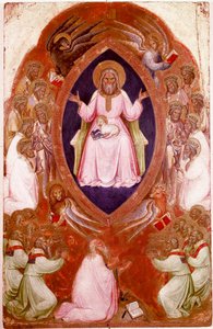 Central panel of the Polyptych of Revelation: the Vision of Saint John the Evangelist