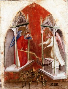 Polyptych of Apocalypse: inner left panel. The harvest