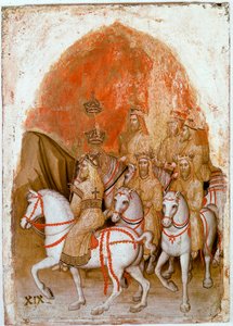 Right Panel of the Polyptych of Revelation: Representation of the Seven Kings