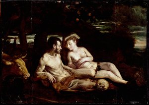 Adam and Eve by Jacopo Bassano