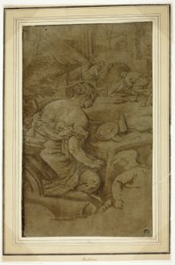 Allegory of Fire (Venus in the Forge of Vulcan) by Jacopo Bassano