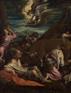 The Annunciation to the Shepherds by Jacopo Bassano