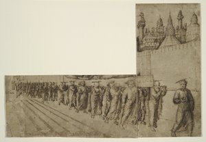 Funeral of the Virgin by Jacopo Bellini